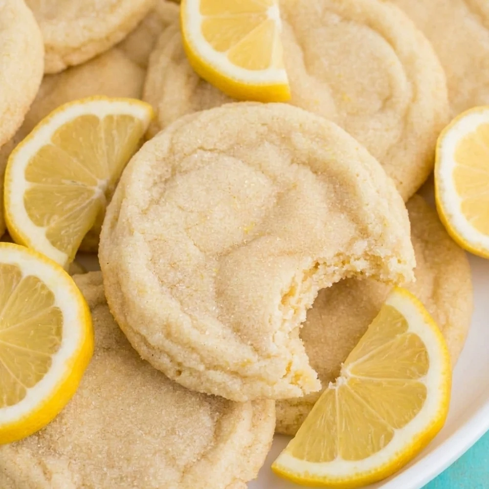 A Bright & Chewy Lemon Cookies Recipe