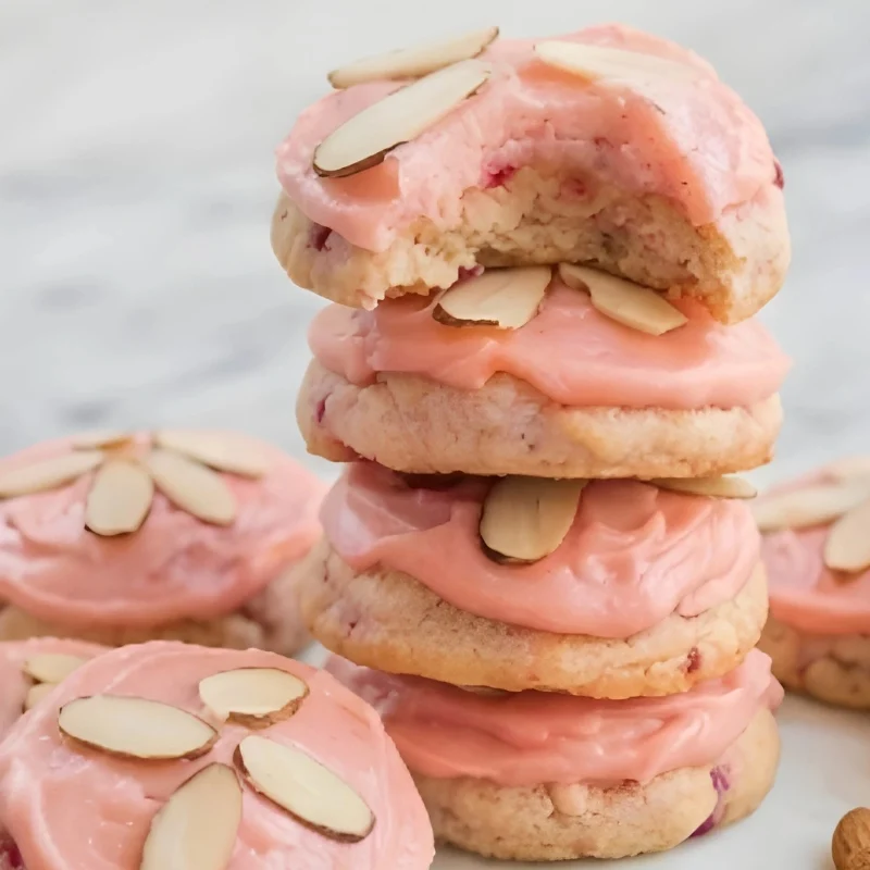 Best Almond Cherry Cookies Recipe🍒