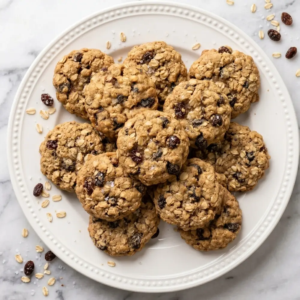 Discover the perfect, comforting treat with this classic oatmeal raisin cookies recipe, featuring a chewy texture and sweet raisins.