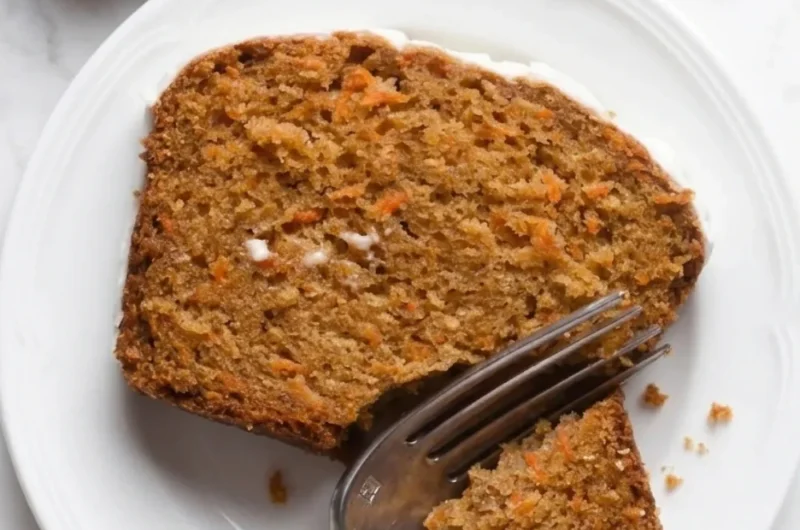 Simple Homemade Carrot Cake Loaf Recipe
