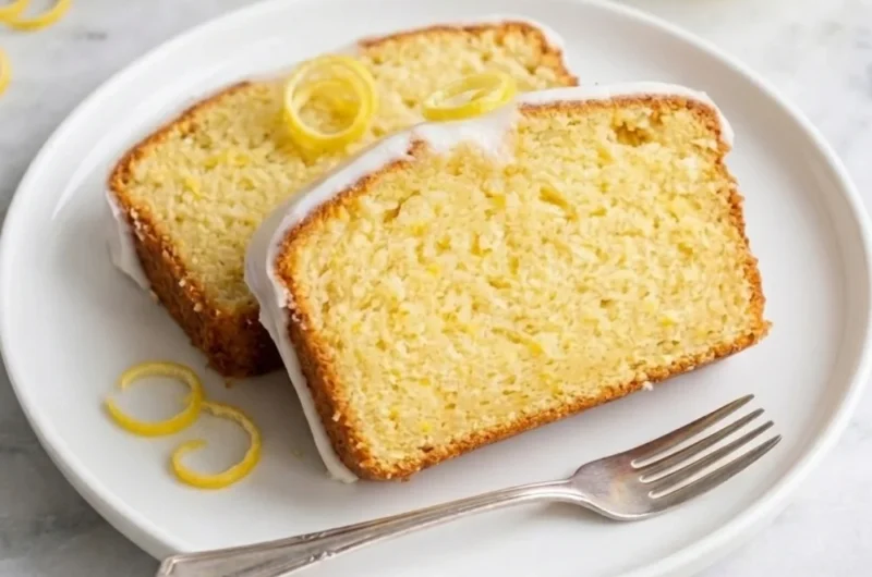 Moist Lemon Pound Cake Recipe With Sour Cream