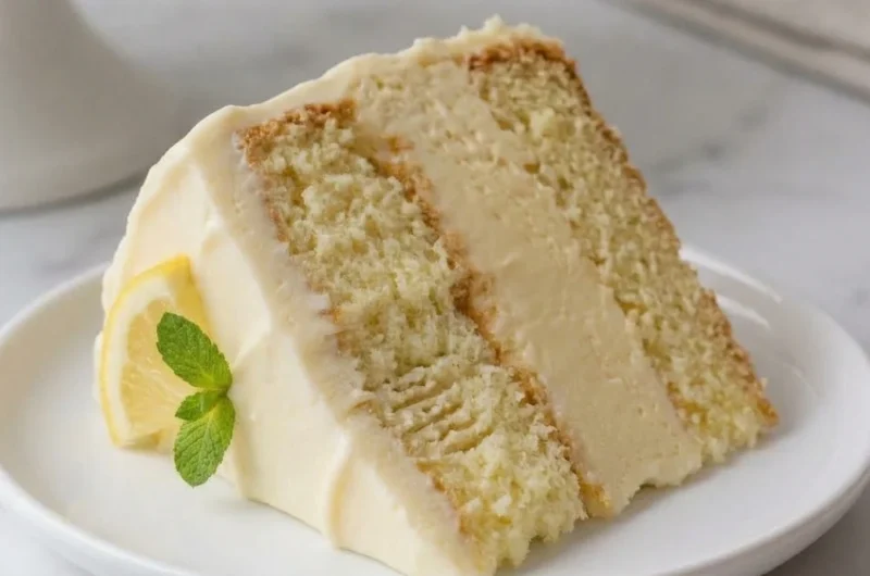 Lemon Cheesecake Cake: A Zesty Twist